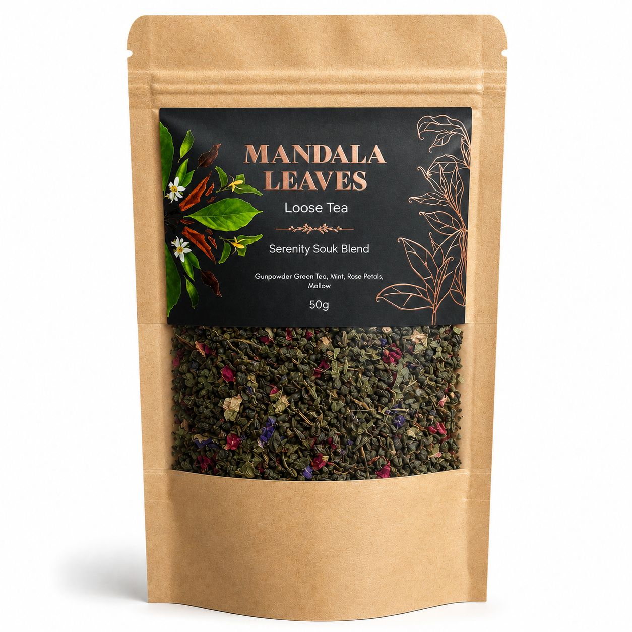 Serenity Souk Blend Tea - 50g - Luna Panther