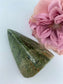 Polished Serpentine Freeform 110 grams featuring mossy green tone with natural veining - Luna Panther