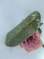 Polished Serpentine Freeform 150grams featuring mossy green tone with natural veining - Luna Panther