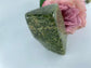 Polished Serpentine Freeform 190 grams featuring mossy green tone with natural veining - Luna Panther