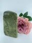 Polished Serpentine Freeform 231 grams featuring mossy green tone with natural veining - Luna Panther