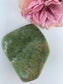 Polished Serpentine Freeform 253 grams featuring mossy green tone with natural veining - Luna Panther