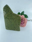 Polished Serpentine Freeform 469 Grams featuring mossy green tone with natural veining - Luna Panther