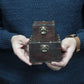Set of 2 Gothic Square Boxes - Luna Panther
