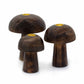 Set of 3 Incense Cone Mushrooms (10cm, 9cm, 8cm) - Luna Panther