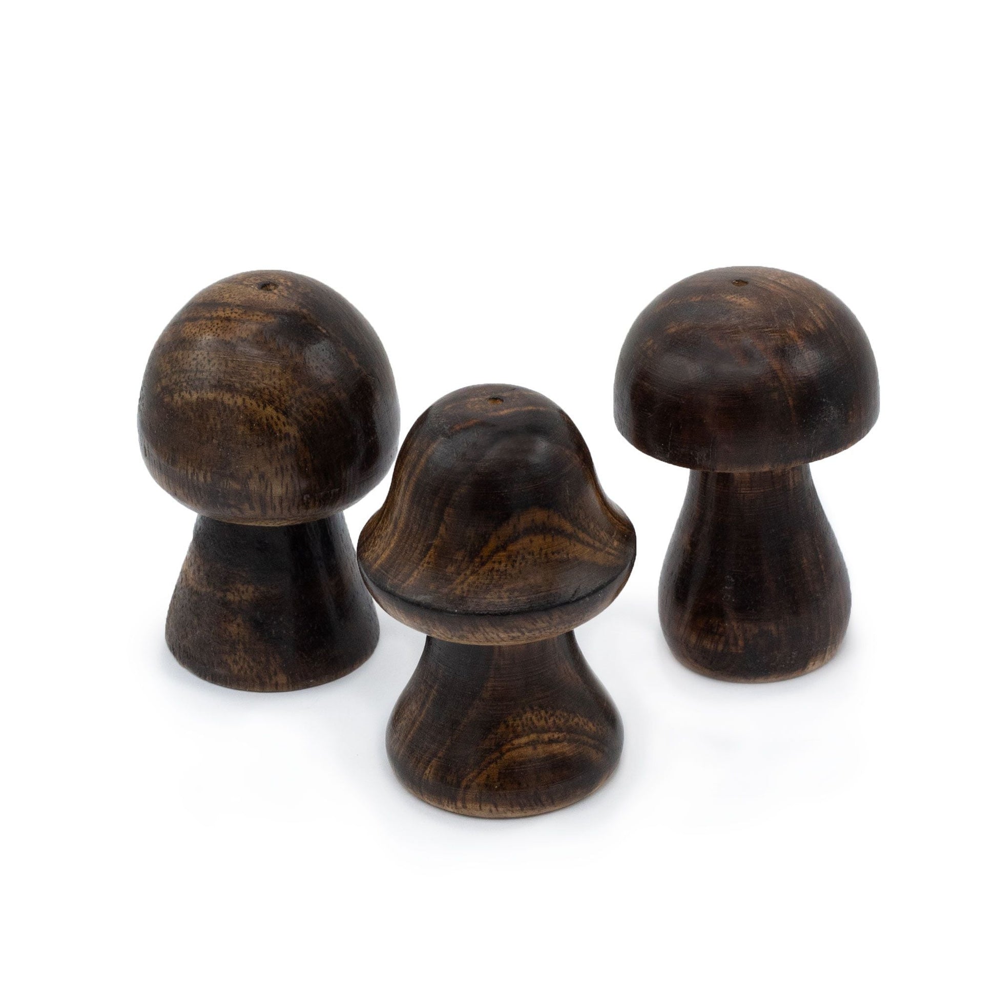 Set of 3 Mini Incense Mushrooms (8cm, 7cm, 6.5cm) - Luna Panther
