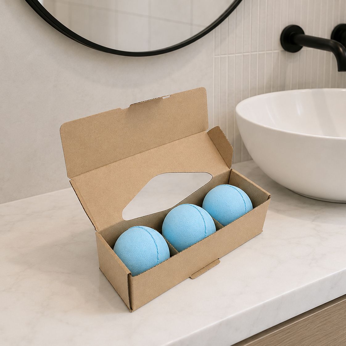 Set of 3 Total Unwind Potion Bath Bombs - Luna Panther