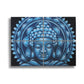 Set of 4 Blue Buddha Mandala Brocade Detail 30x40cm - Luna Panther