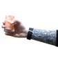 Set of 4 Himalayan Salt Shot Glasses & Wood Serving Stand - Luna Panther