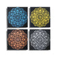 Set of 4 Mandala Brocade Detail 30x30cm - Luna Panther