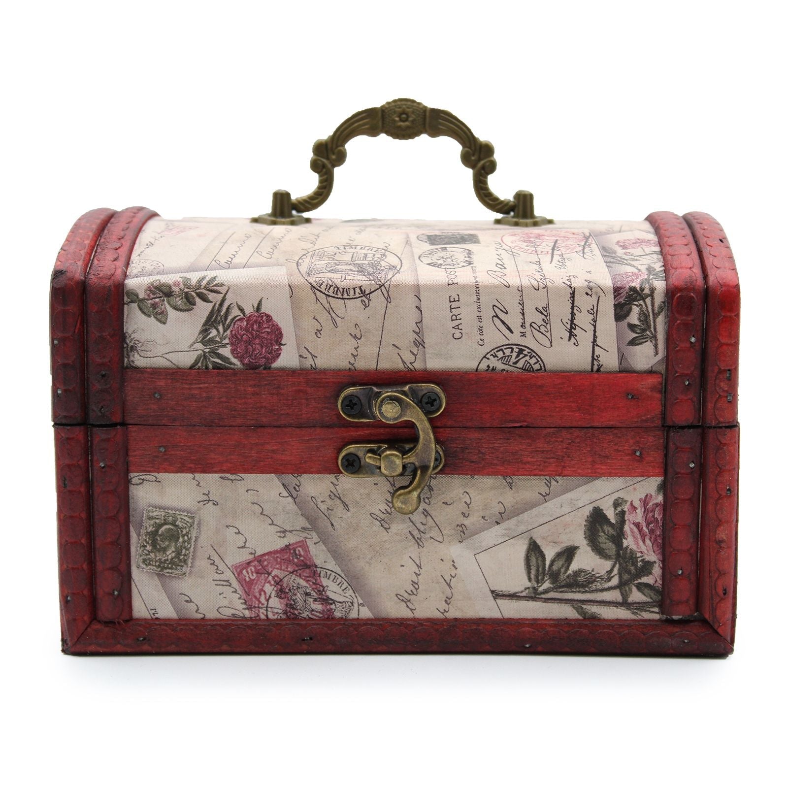 Sets of 2 Colonial Boxes - Rose Design - Luna Panther