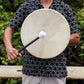 Spirit of the Dragon Shaman Drum & Stick - Tunable 40cm detail view 2 at Luna Panther