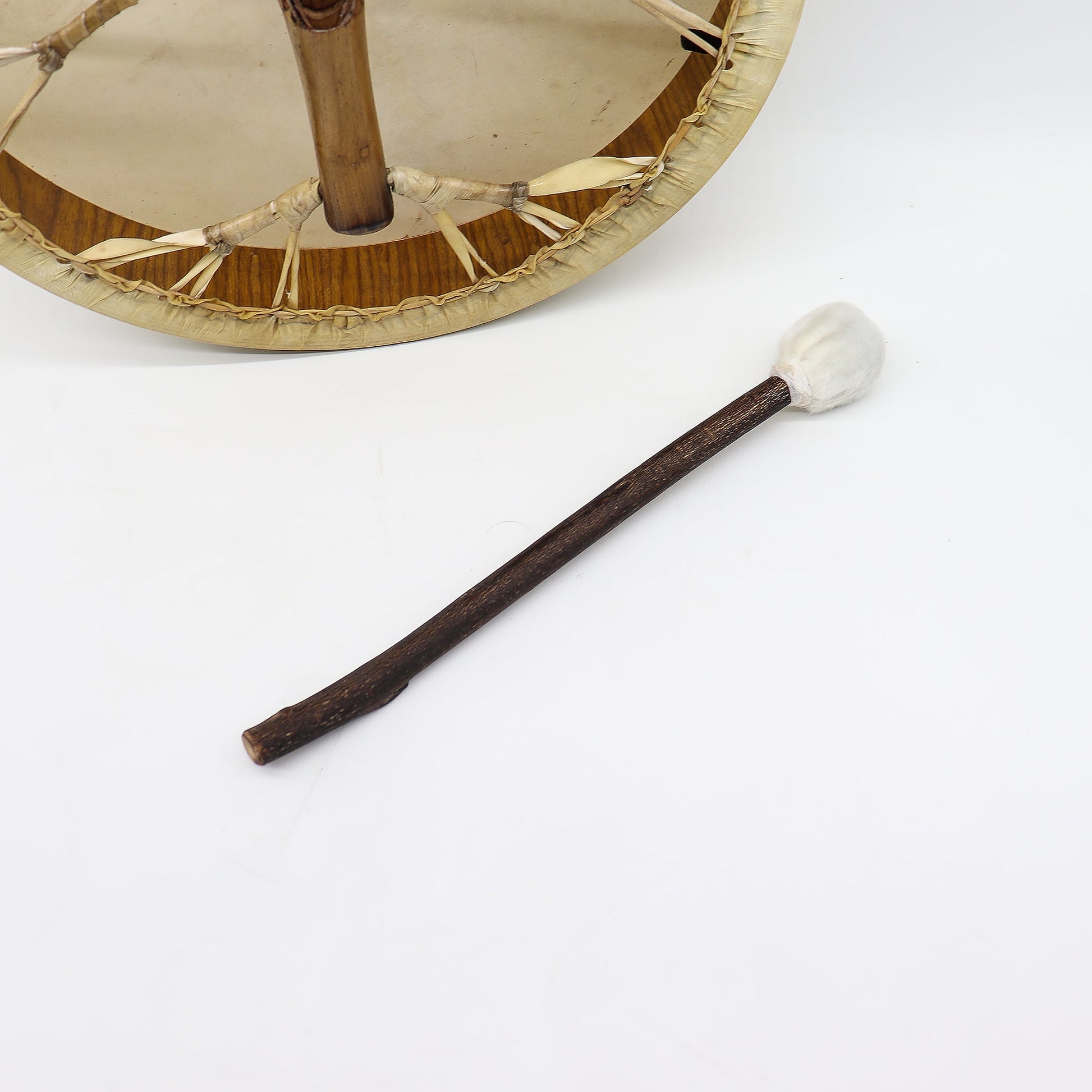 Spirit of the Dragon Shaman Drum & Stick - Tunable 40cm detail view 3 at Luna Panther
