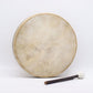 Spirit of the Wolf Shaman Drum & Stick - Tunable 40cm detail view 5 at Luna Panther