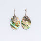 Shell & Silver Earrings - Abalone - Luna Panther