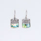 Shell & Silver Earrings - Dragonfly - Abalone - Luna Panther