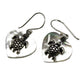 Shell & Silver Earrings - Sea Turtle - MOP - Luna Panther