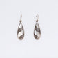 Shell & Silver Earrings - Teardrop - MOP - Luna Panther