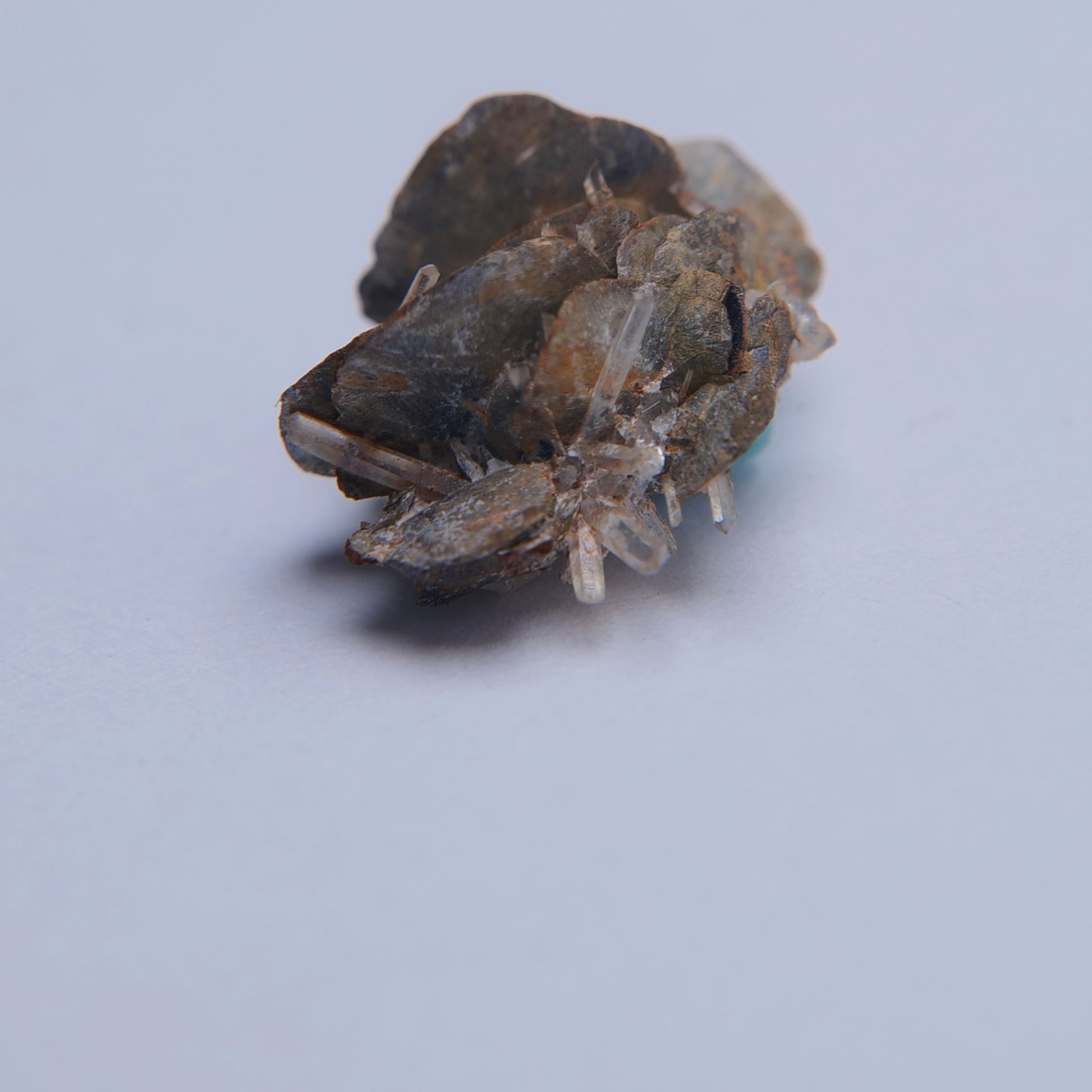 Siderite & Quartz from Col du Barioz, Isere, France - 0.53g