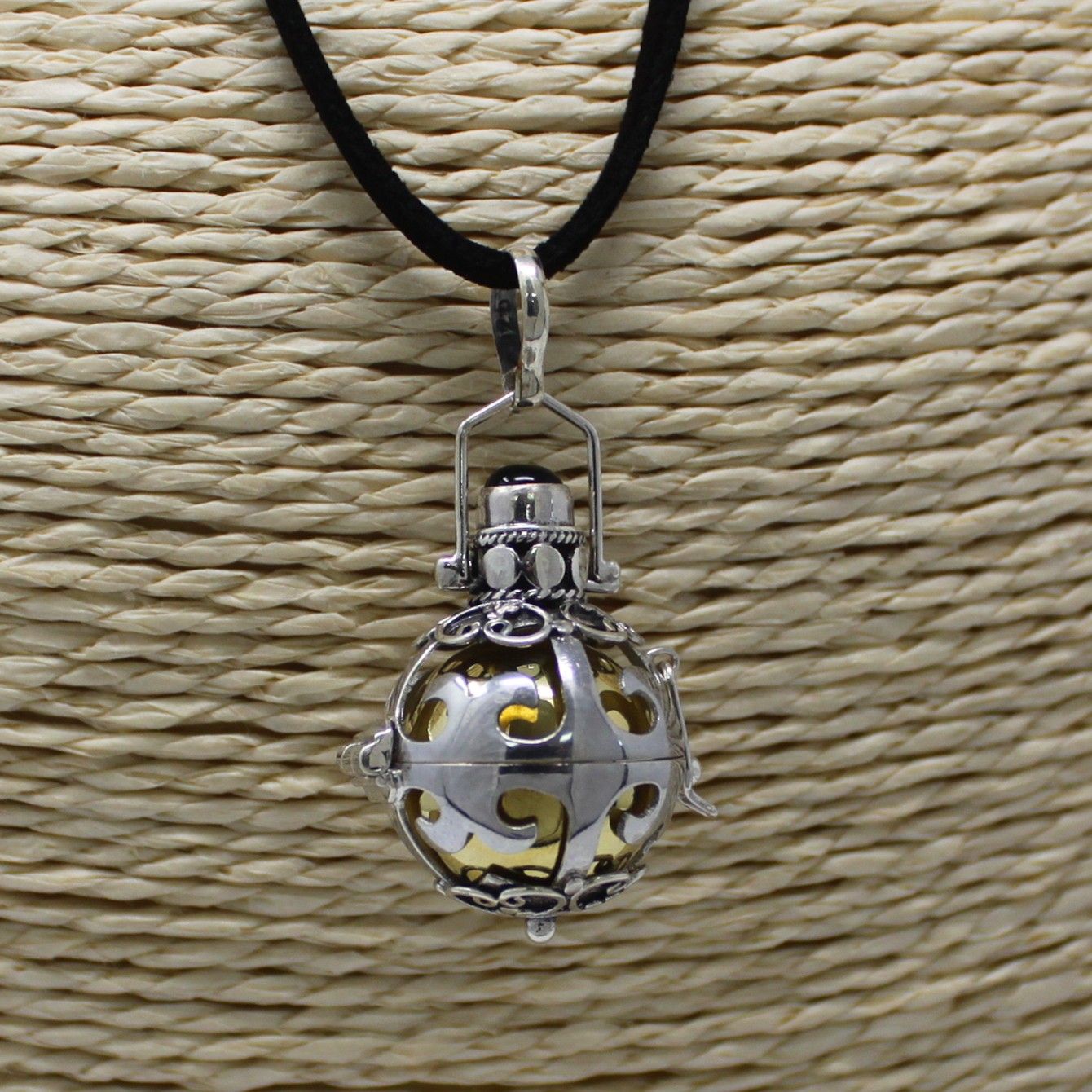 Silver Angel Bell - Dreams - 18mm - Luna Panther