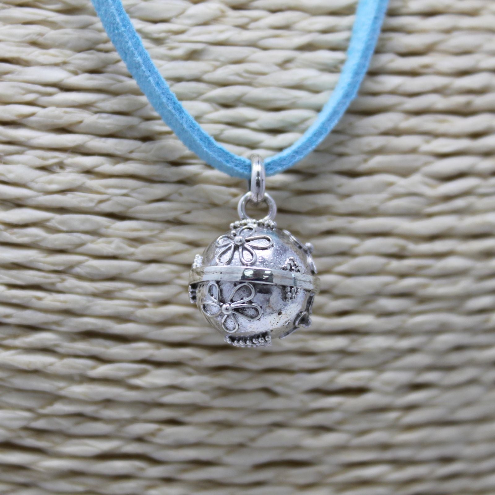Silver Angel Bell - Grace - 12mm - Luna Panther