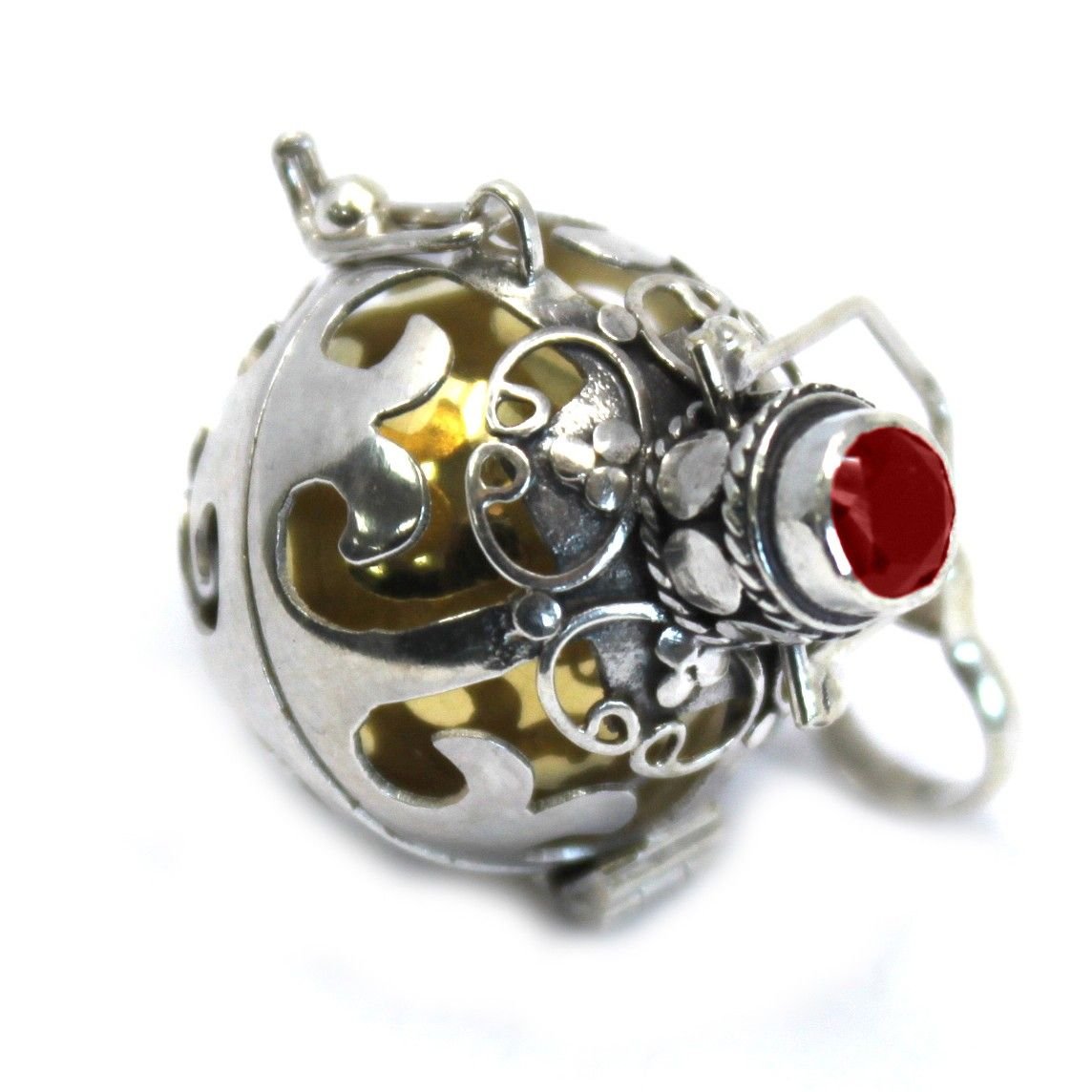 Silver Angel Bell - Magic - 18mm - Luna Panther