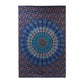 Single Cotton Bedspread + Wall Hanging - Classic Mandala - Luna Panther