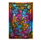 Single Cotton Bedspread + Wall Hanging - Cycle of Ages - Luna Panther