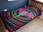 Single Cotton Bedspread + Wall Hanging - Elephant Head - Luna Panther
