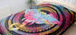 Single Cotton Bedspread + Wall Hanging - Hamsa - Luna Panther