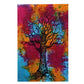 Single Cotton Bedspread + Wall Hanging - Winter Tree - Luna Panther