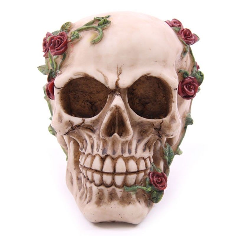Skull with Roses - Random Design - Luna Panther