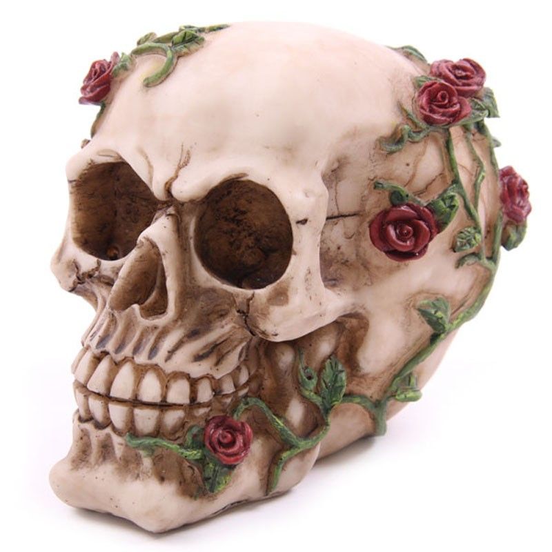 Skull with Roses - Random Design - Luna Panther
