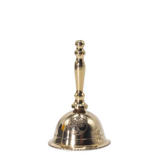 Small Altar Brass Bell - Tree of Life - Luna Panther