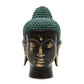 Small Antique Brass Buddha Head - Luna Panther