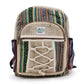 Small Backpack - Rope & Pockets Style - Luna Panther