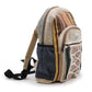 Small Backpack - Rope & Pockets Style - Luna Panther