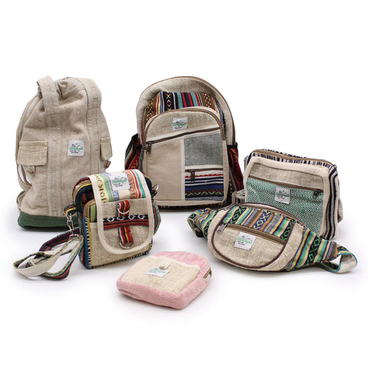 Small Backpack - Rope & Pockets Style - Luna Panther alternate view