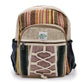 Small Backpack - Rope & Pockets Style - Luna Panther