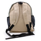 Small Backpack - Rope & Pockets Style - Luna Panther