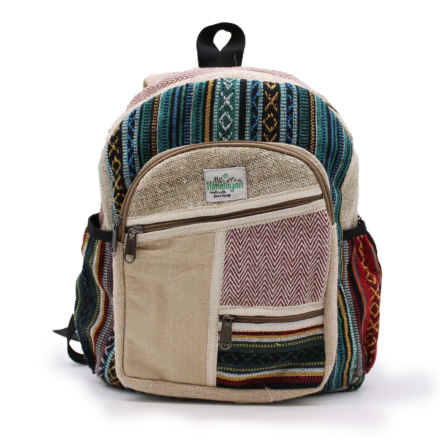 Small Backpack - Zig Zag Zips Style - Luna Panther