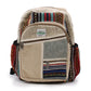 Small Backpack - Zig Zag Zips Style - Luna Panther