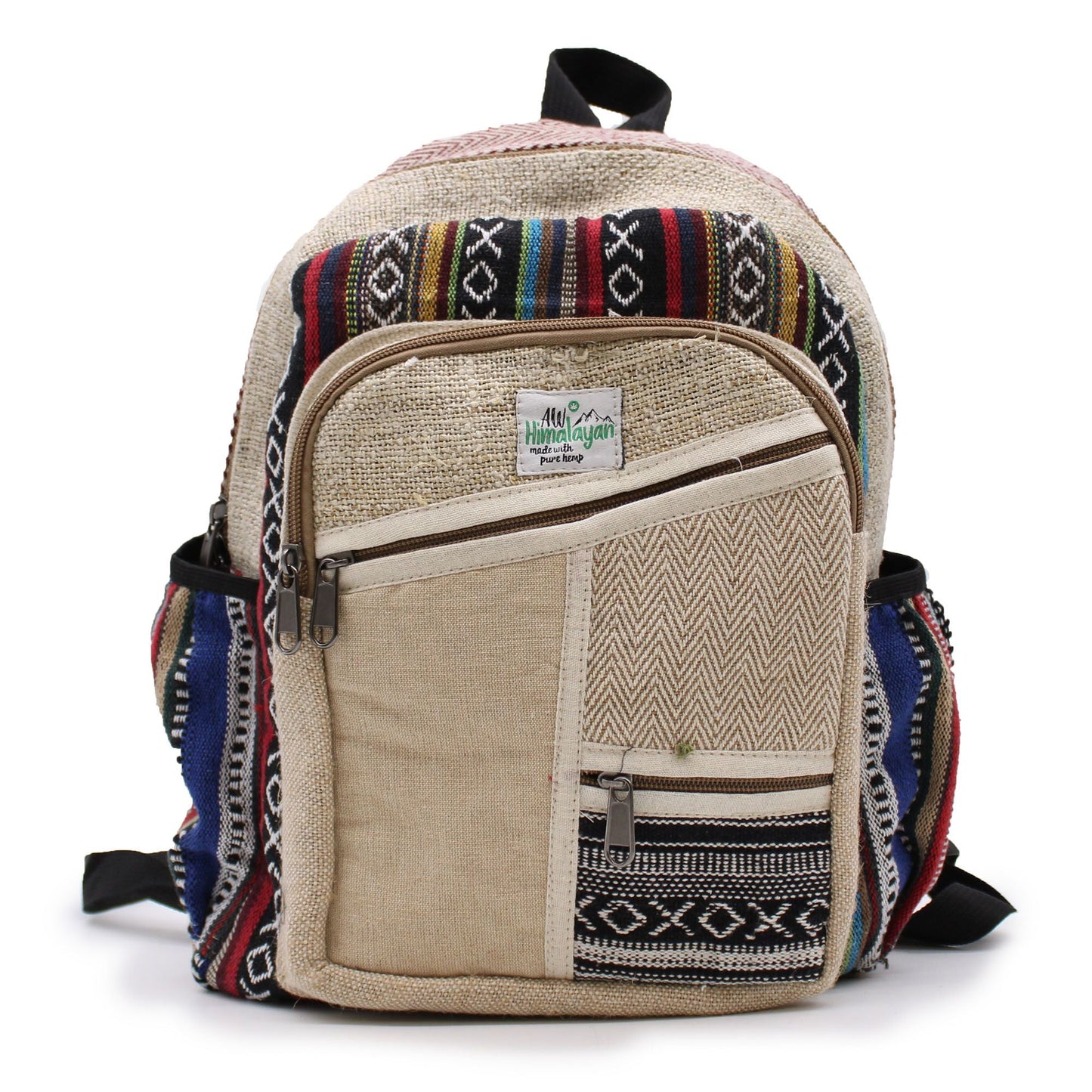 Small Backpack - Zig Zag Zips Style - Luna Panther