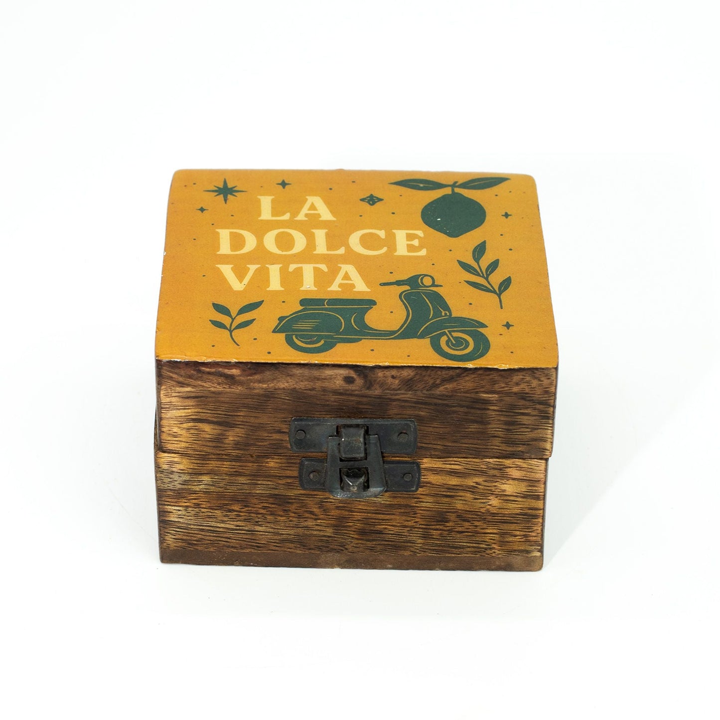 Small Enamelled Box - La Dolce Vita - Luna Panther