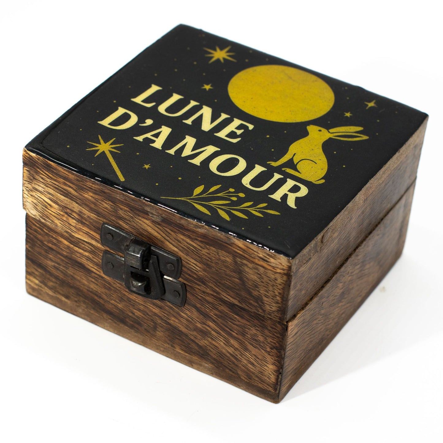 Small Enamelled Box - Lune D'Amore - Luna Panther