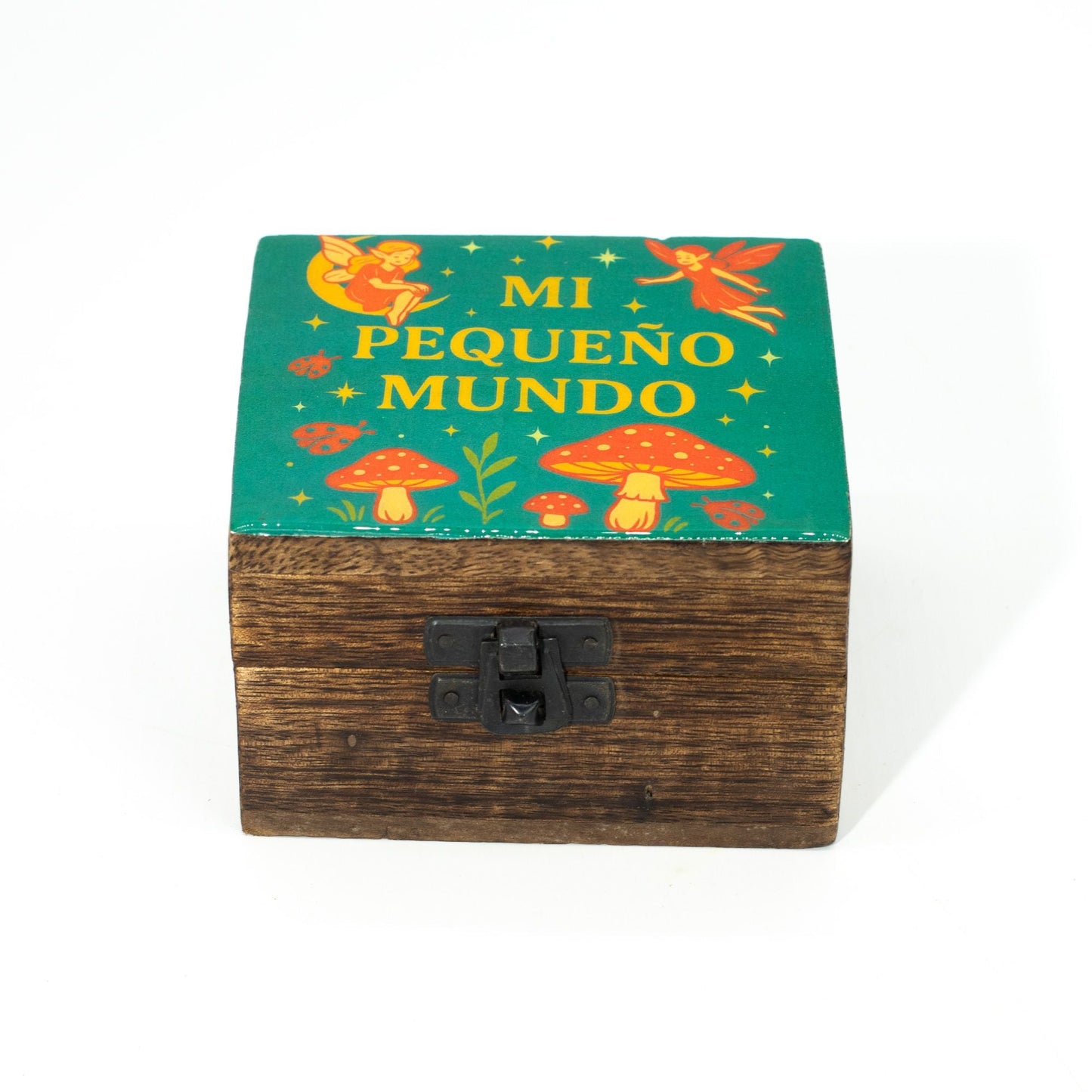 Small Enamelled Box - Mi Pequeno Mundo - Luna Panther