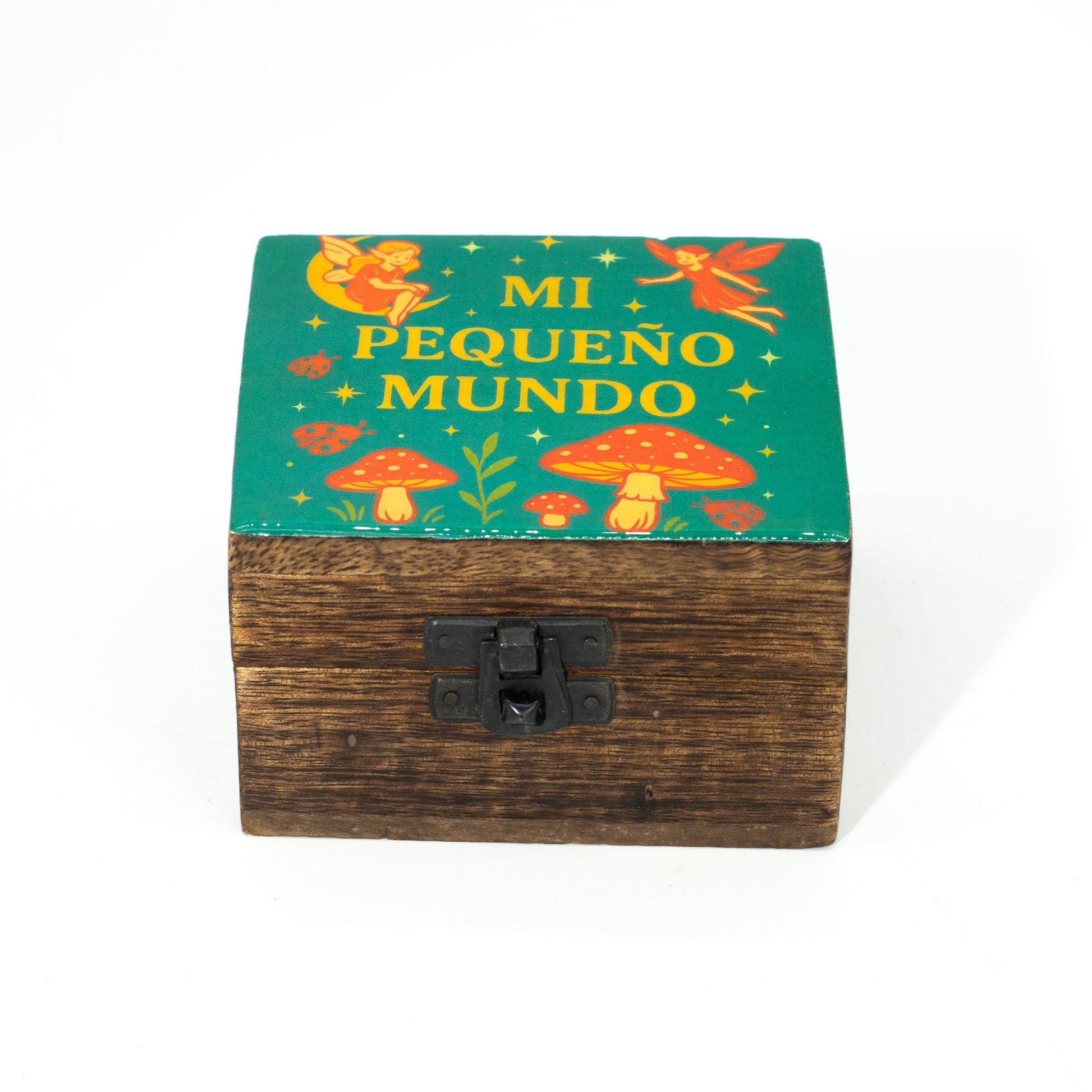 Small Enamelled Box - Mi Pequeno Mundo - Luna Panther