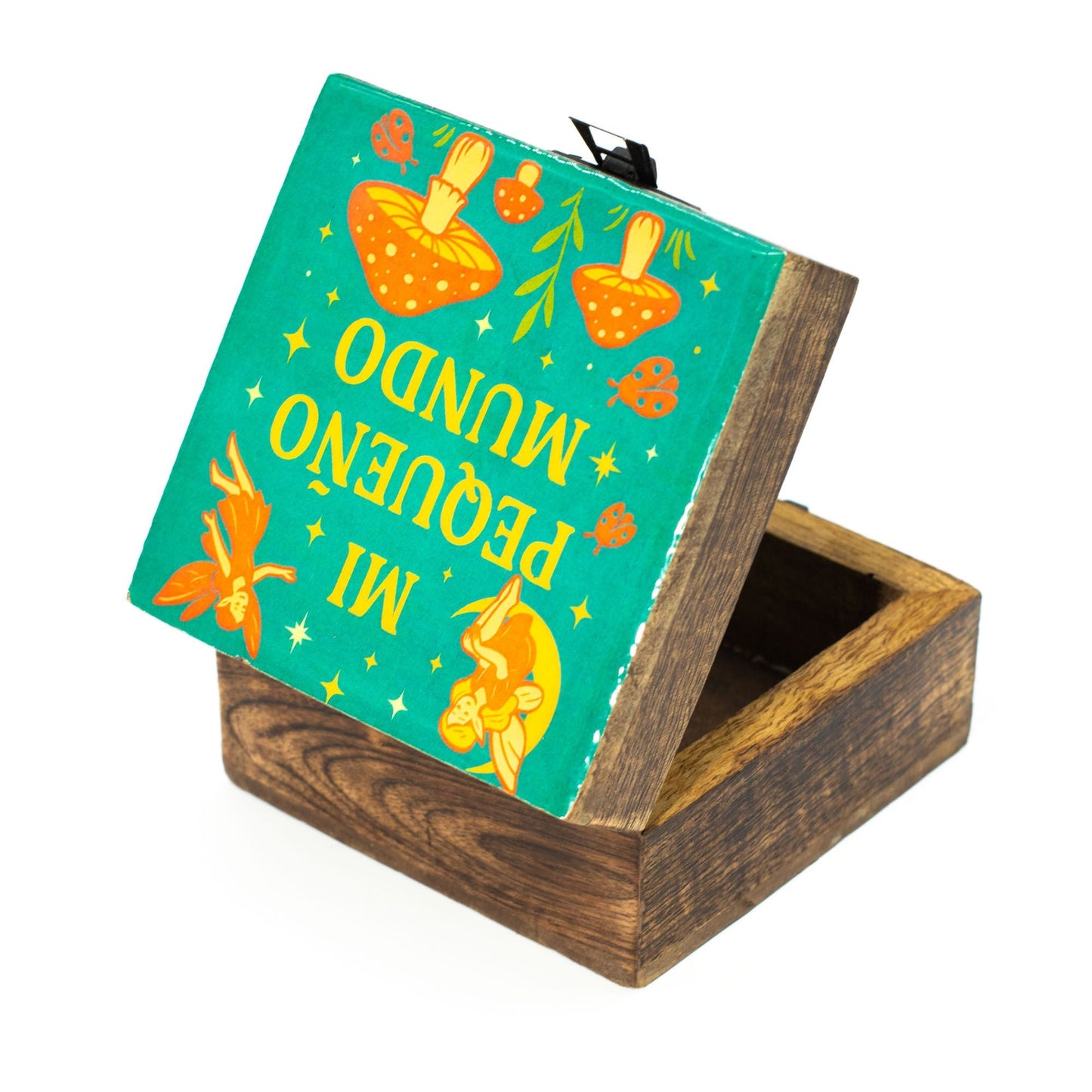 Small Enamelled Box - Mi Pequeno Mundo - Luna Panther
