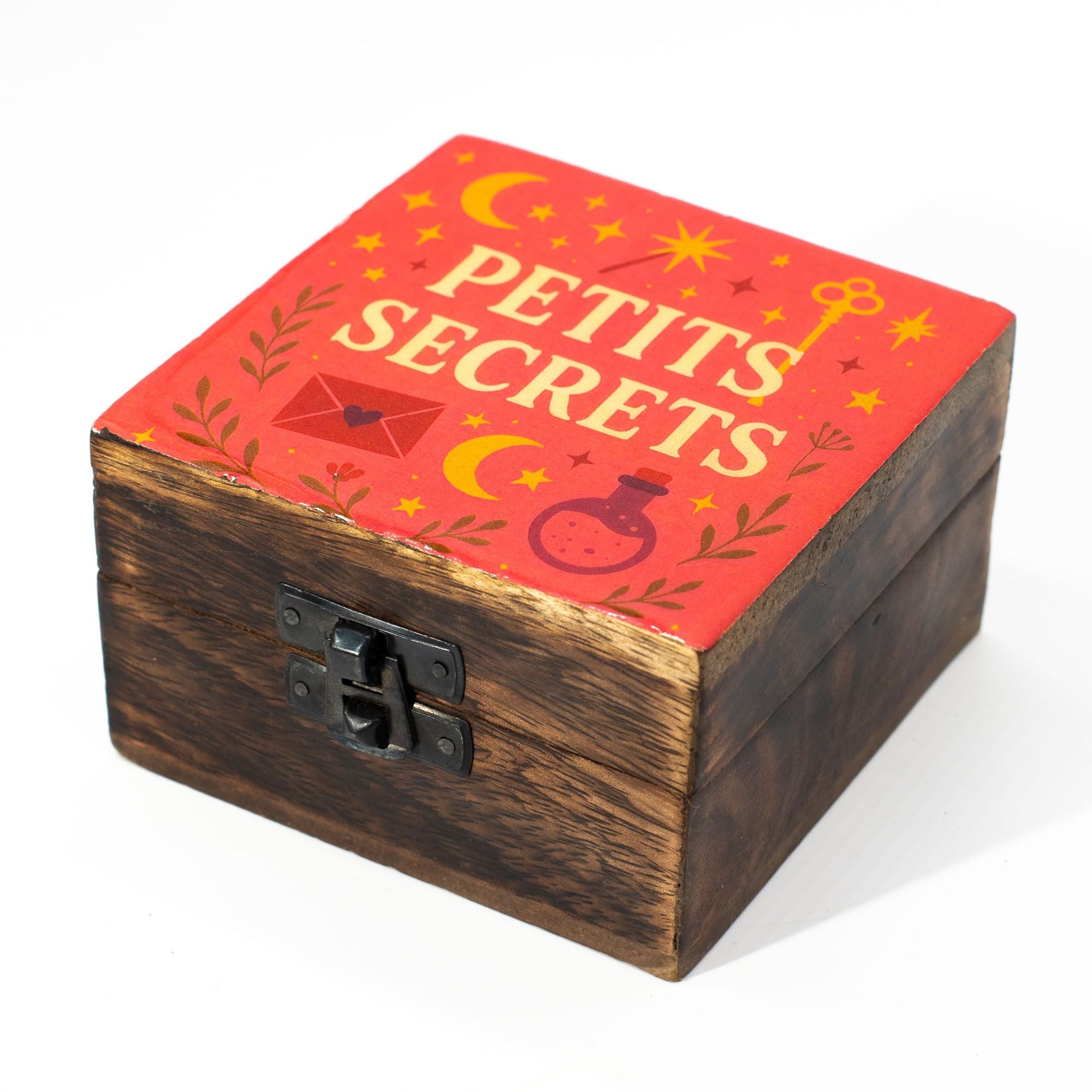 Small Enamelled Box - Petite Secrets - Luna Panther