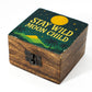 Small Enamelled Box - Stay Wild Moon Child - Luna Panther